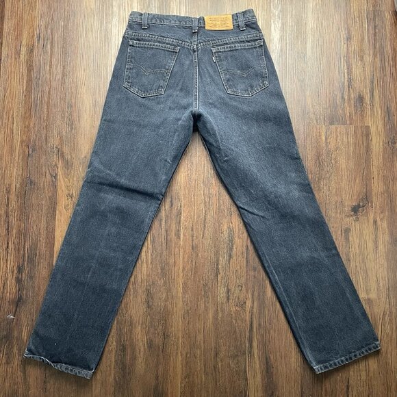 Vintage Levi's 575 Jeans— Made in 1980’s Rare Black Tab Straight Mens’s 30x30 - Picture 2 of 12